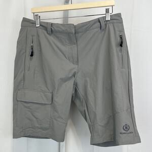 HENRI LLOYD Element Sailing Shorts Cargo Zip Pocket Stretch Gray Size L